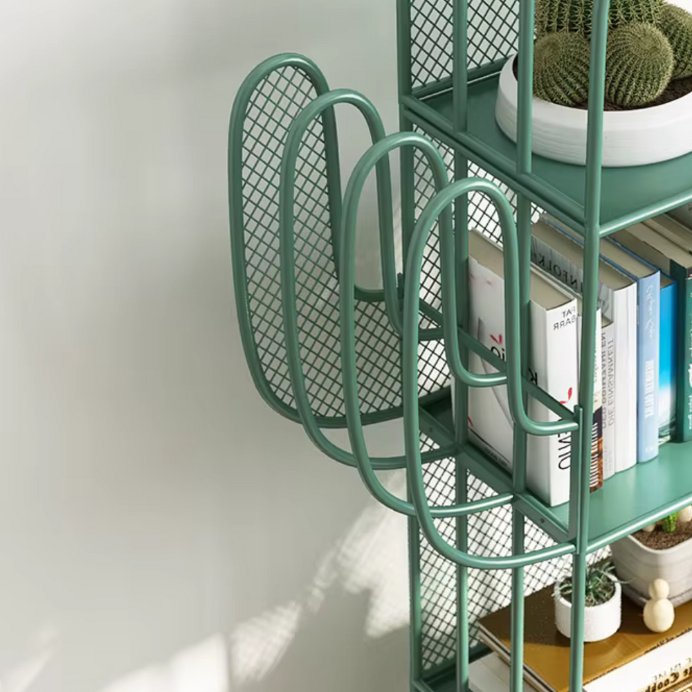 Cactus-Shaped Kids' Book Shelf – Whimsical Storage for Playroom or Bedroom 7