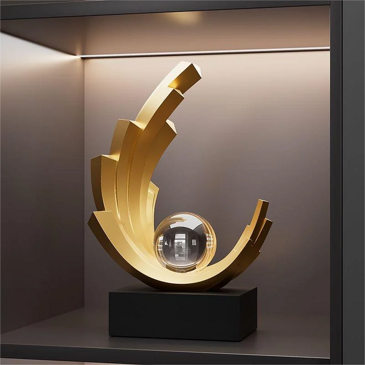 Collectible Figurine for Home Decor – Modern Art Accent for Living Room or Office 0