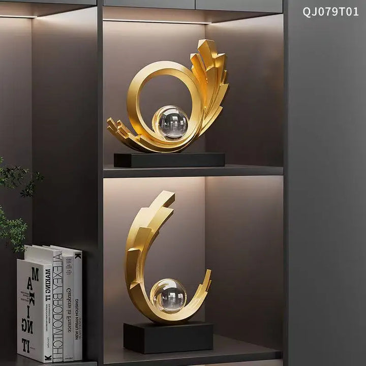 Collectible Figurine for Home Decor – Modern Art Accent for Living Room or Office 3