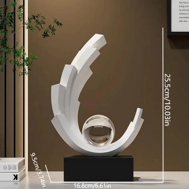 Collectible Figurine for Home Decor – Modern Art Accent for Living Room or Office 5
