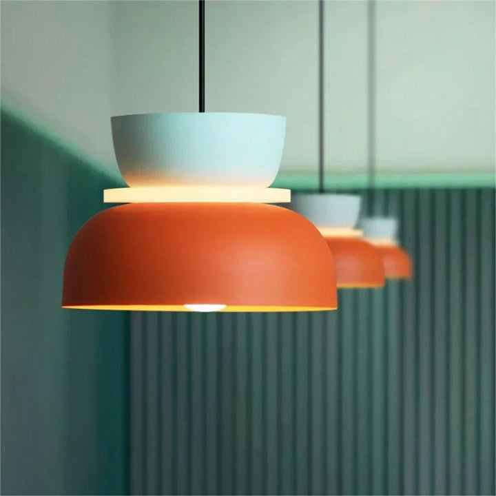 Color Block Nordic Pendant Light – Stylish Kitchen Pendant Lighting for Modern Spaces 4