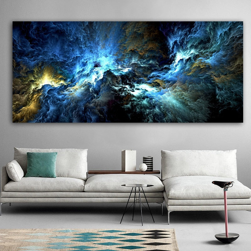 Colorful Abstract Canvas Prints – Vibrant Art for Living Room or Office Decor 1