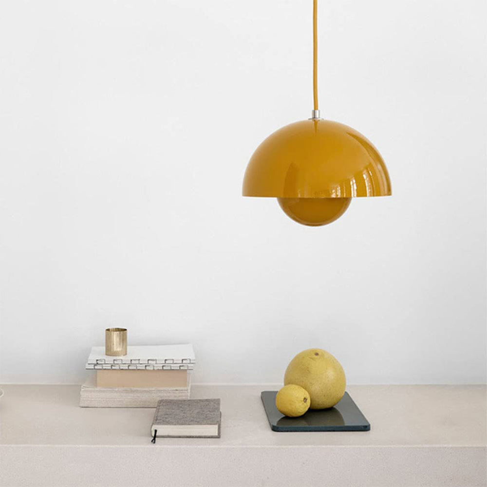 Colorful Half-Circle Chandelier – Modern Scandinavian Lighting for Dining Room or Living Space 0