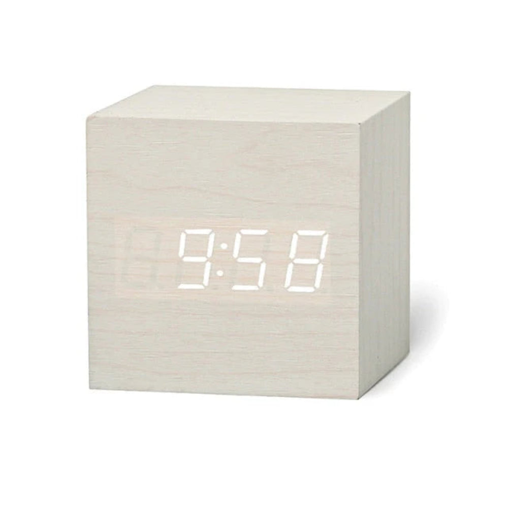 Compact LED Digital Alarm Clock with Adjustable Brightness – Perfect for Bedroom or Kitchen 4