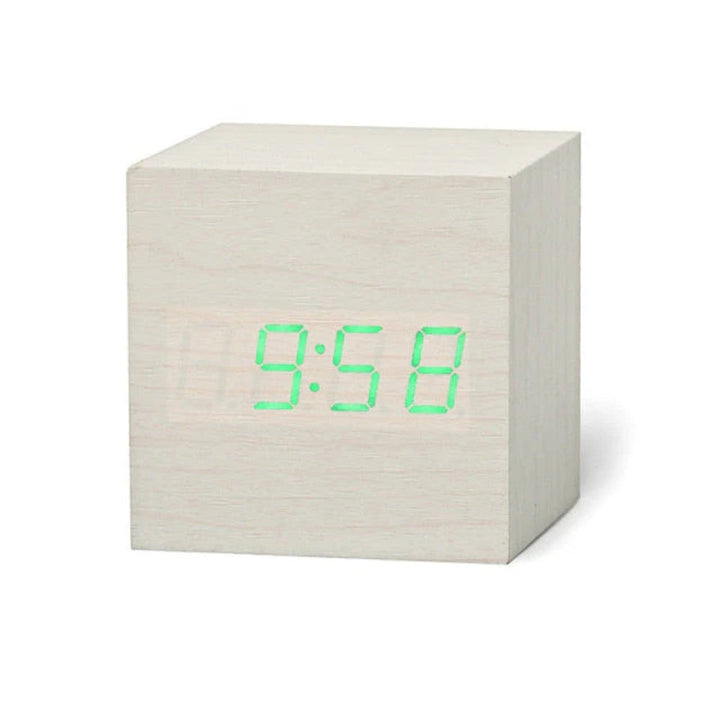 Compact LED Digital Alarm Clock with Adjustable Brightness – Perfect for Bedroom or Kitchen 5