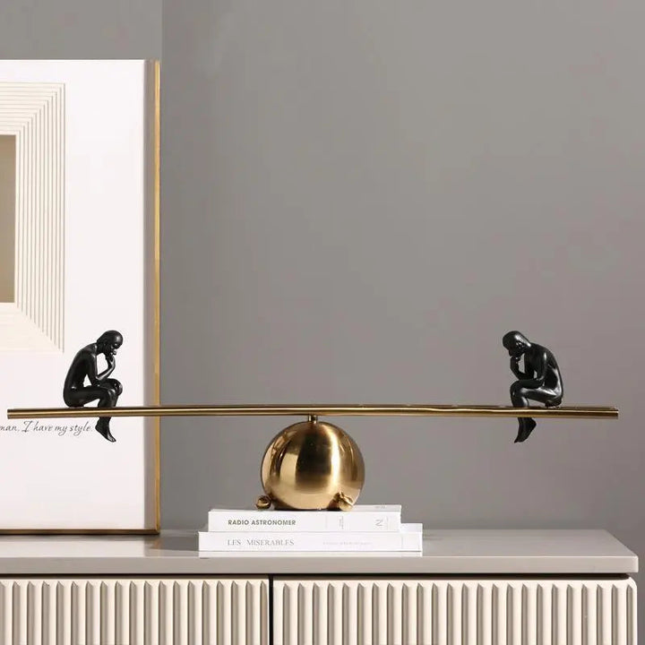 Contemplation on Ladder Sculpture – Thought-Provoking Wall Art for Home Decor 3