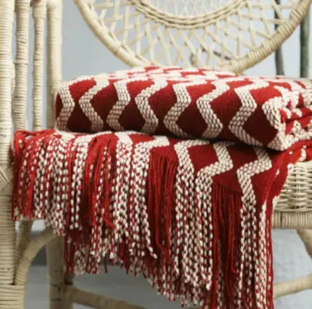 Cozy Knitted Throw Blanket – Perfect for Living Room or Bedroom 9