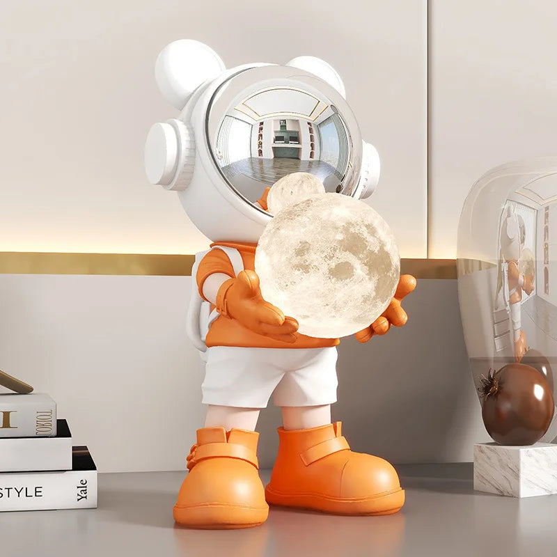 Creative Astronaut Decorative Figure – Unique Resin Ornament for Home or Office Decor 1