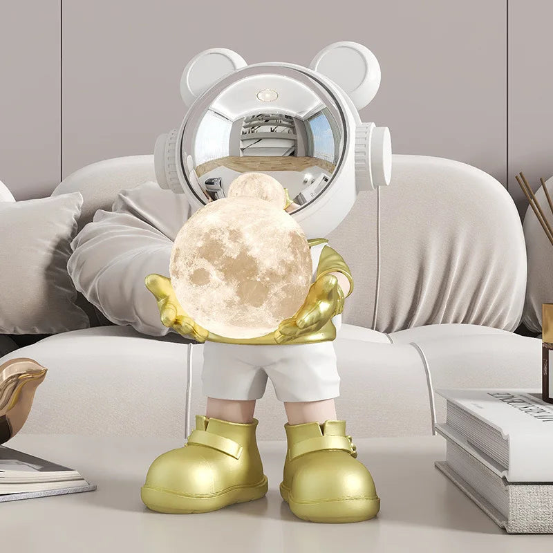 Creative Astronaut Decorative Figure – Unique Resin Ornament for Home or Office Decor 3