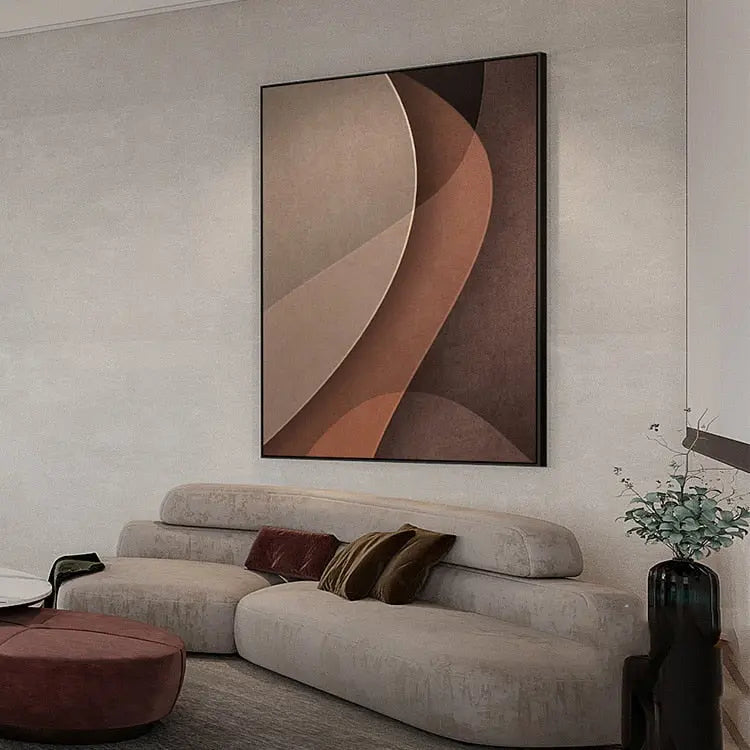 Customizable Abstract Framed LED Wall Art – Unique Canvas Prints for Home Wall Decor 4