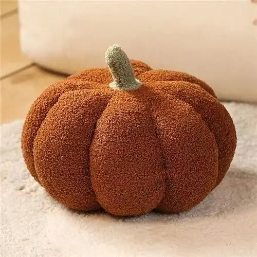 Cute Plush Pumpkin Pillow for Halloween – Cozy 3D Home Decoration 10
