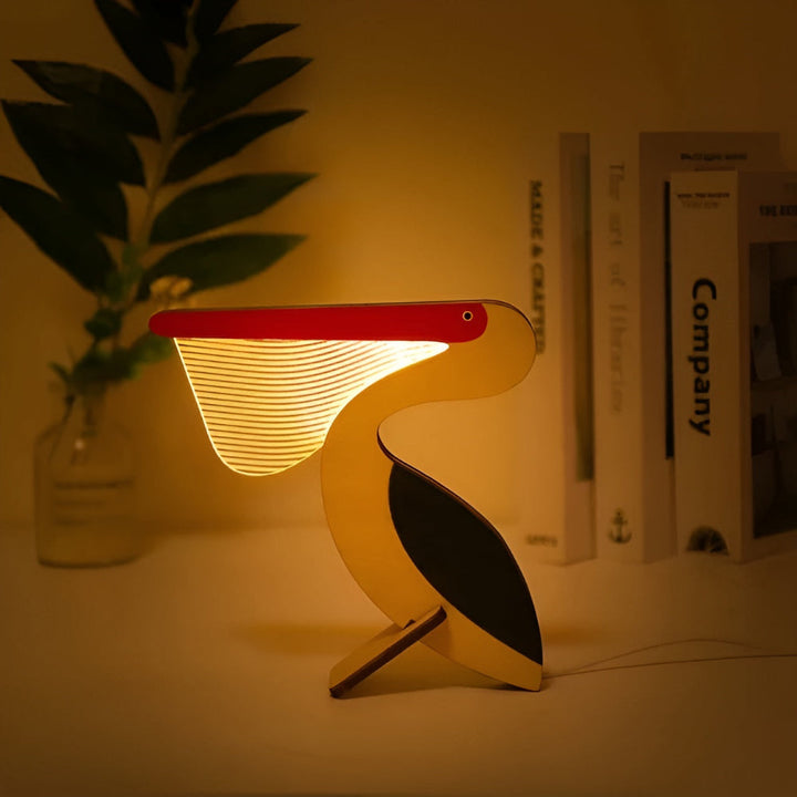 Decorative Animal Table Lamp with Soft LED Light – Whimsical Night Light for Kids' Bedroom 2