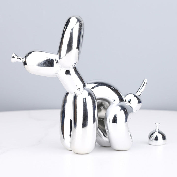 Decorative Balloon Dog Sculpture – Whimsical Art Piece for Home or Office 0