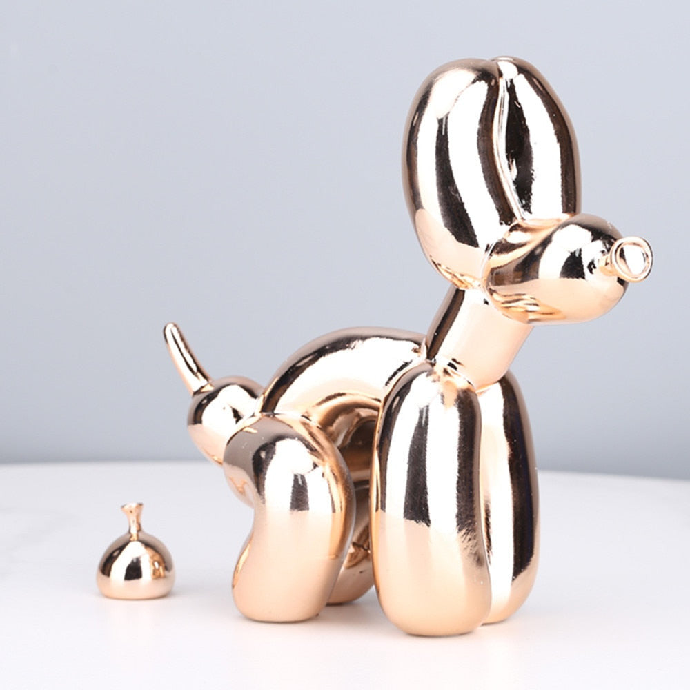Decorative Balloon Dog Sculpture – Whimsical Art Piece for Home or Office 4