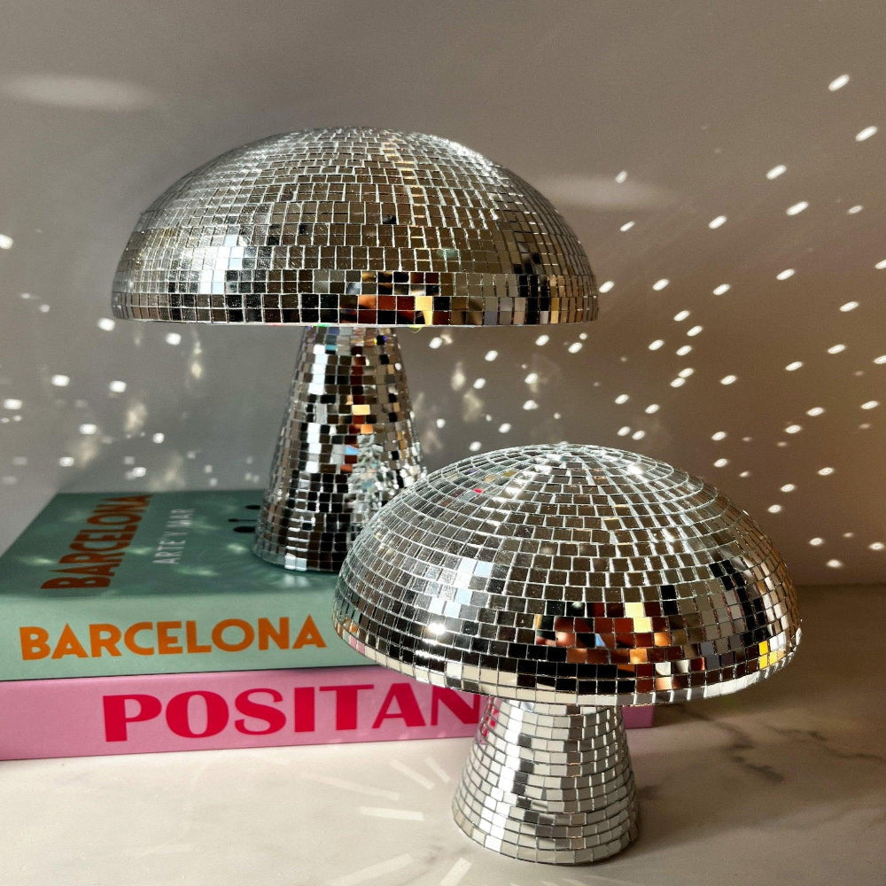 Disco Ball Mushroom Lamp with Retro Design – Fun Lighting for Living Room or Party Decor 2