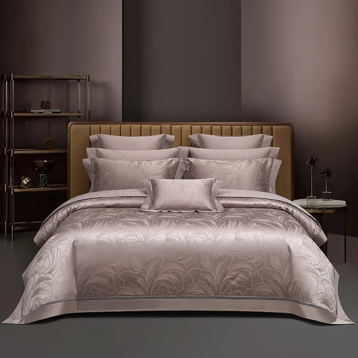 Elegant Egyptian Cotton Bedding Set with Duvet Cover – Luxurious Comfort for Queen or King Size Beds 7