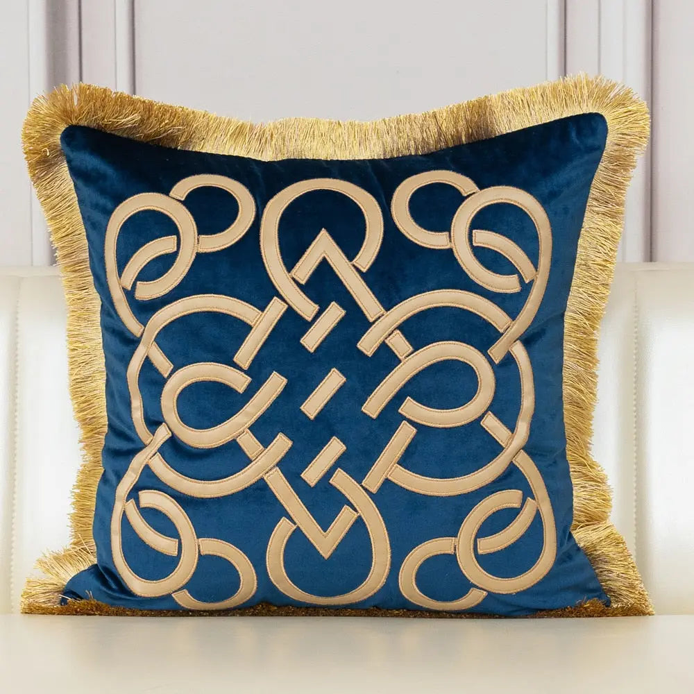 Elegant Embroidered Cushion Covers – Soft and Cozy for Living Room or Bedroom 0