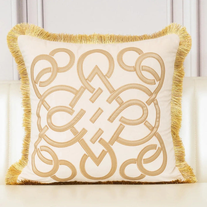 Elegant Embroidered Cushion Covers – Soft and Cozy for Living Room or Bedroom 2