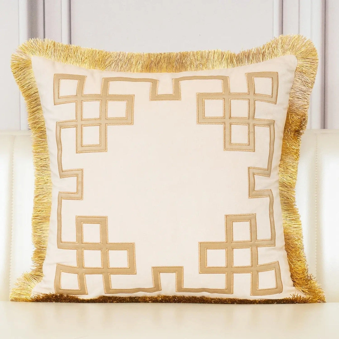 Elegant Embroidered Cushion Covers – Soft and Cozy for Living Room or Bedroom 3