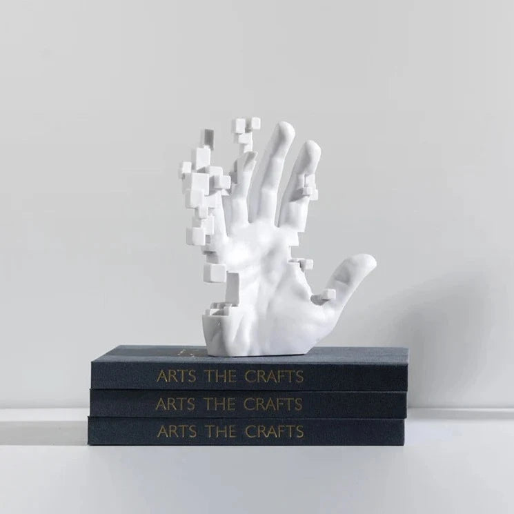 Elegant Hand Sculpture in High-Quality Resin – Perfect for Home or Office Decor 0