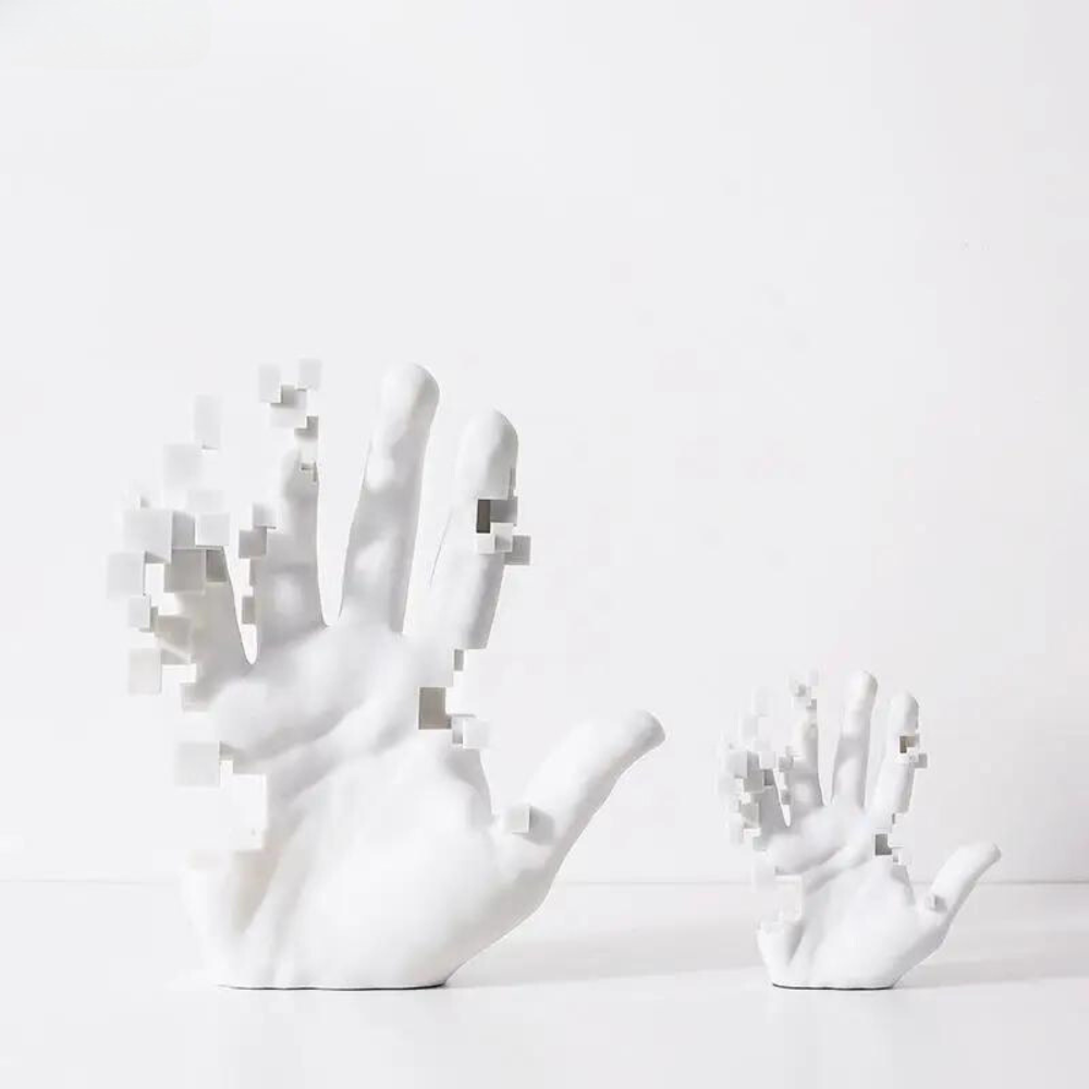 Elegant Hand Sculpture in High-Quality Resin – Perfect for Home or Office Decor 3