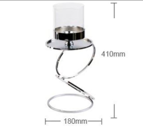 Elegant Metal Candle Holders with Glass Cover – Perfect for Home Decor or Outdoor Use 10