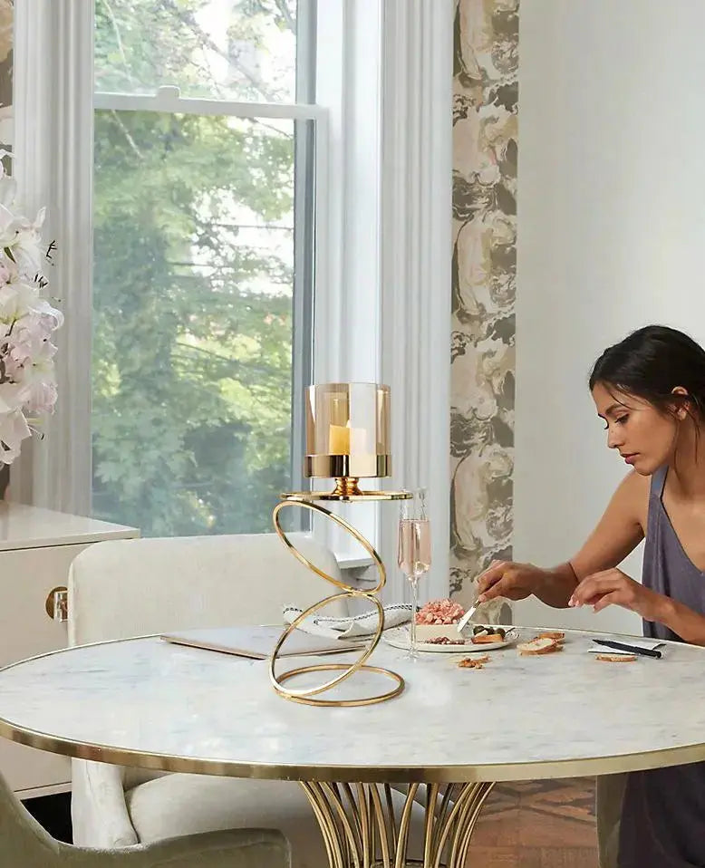 Elegant Metal Candle Holders with Glass Cover – Perfect for Home Decor or Outdoor Use 6