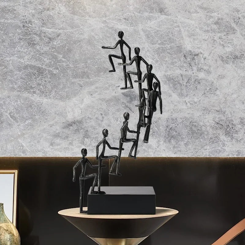 Elegant Minimalist Character Sculpture – Artistic Accent for Home or Office 1
