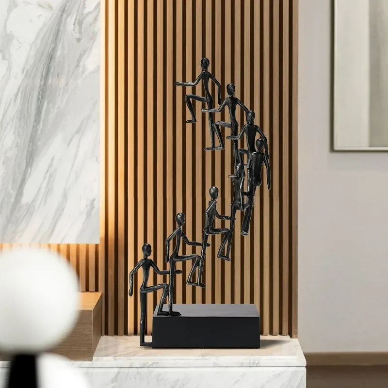 Elegant Minimalist Character Sculpture – Artistic Accent for Home or Office 2