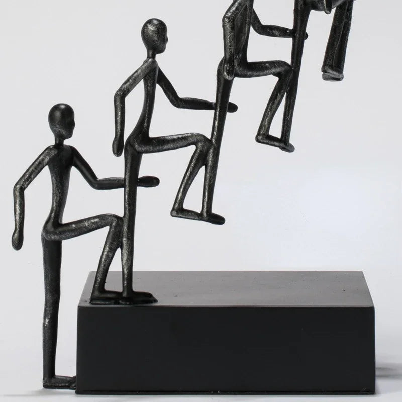Elegant Minimalist Character Sculpture – Artistic Accent for Home or Office 4