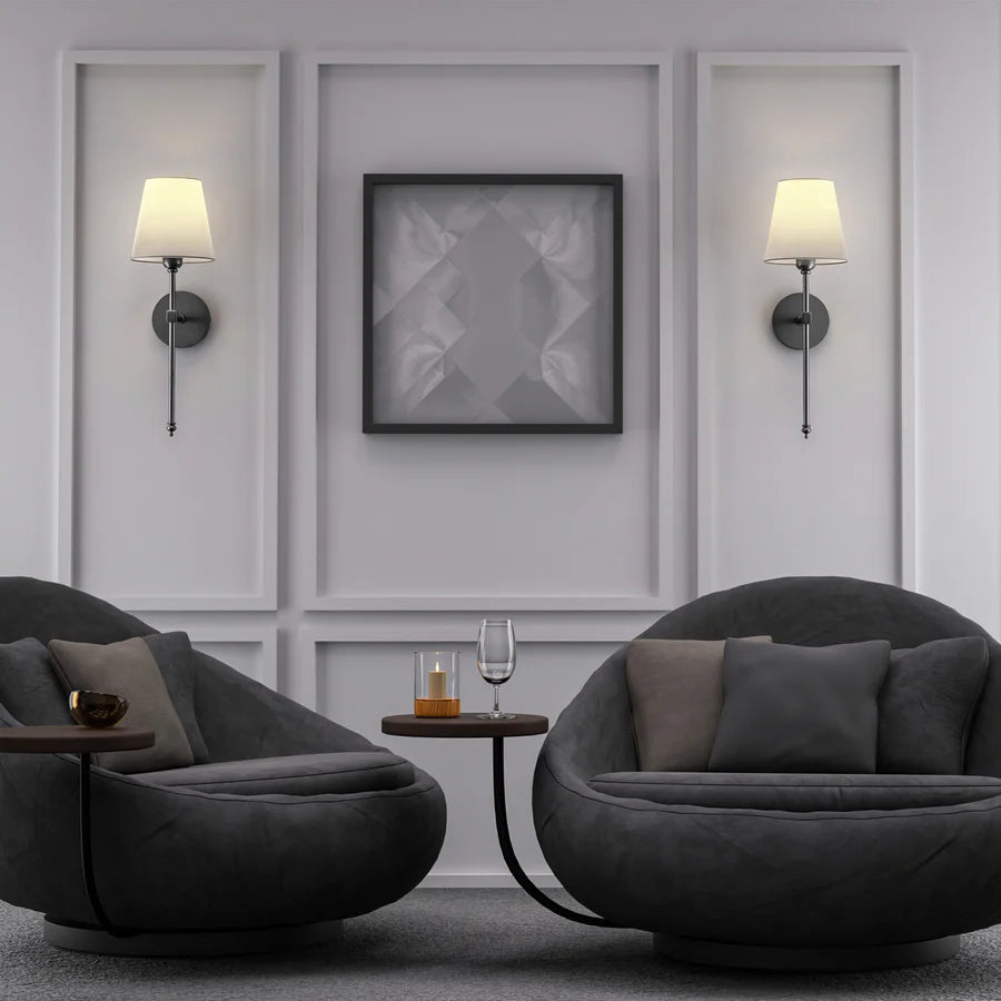 Elegant Wireless Wall Lamp with Remote Control – Modern Sconce Lighting for Living Room or Bedroom 2