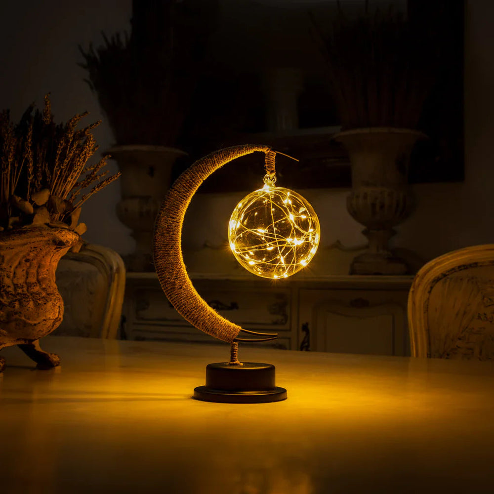 Enchanted Lunar Lamp with Soft LED Light – Magical Decor for Bedroom or Living Room 1
