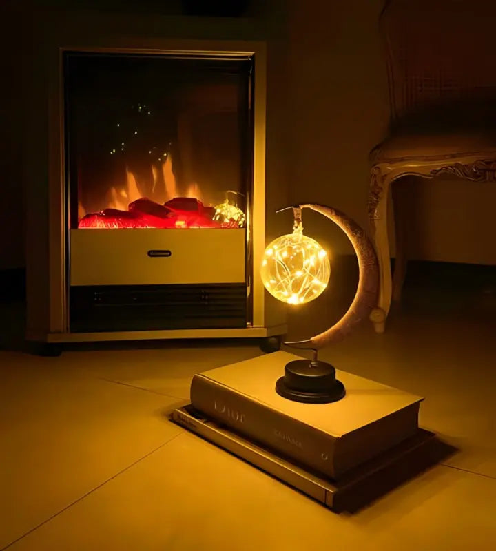Enchanted Lunar Lamp with Soft LED Light – Magical Decor for Bedroom or Living Room 2
