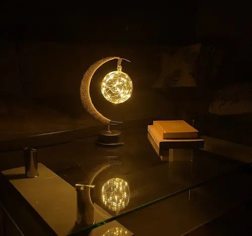 Enchanted Lunar Lamp with Soft LED Light – Magical Decor for Bedroom or Living Room 4