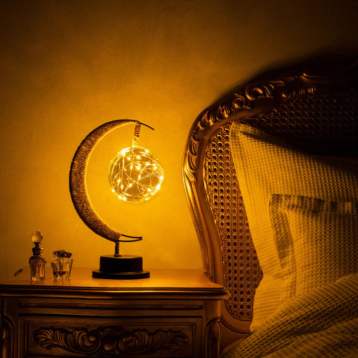 Enchanted Lunar Lamp with Soft LED Light – Magical Decor for Bedroom or Living Room 6