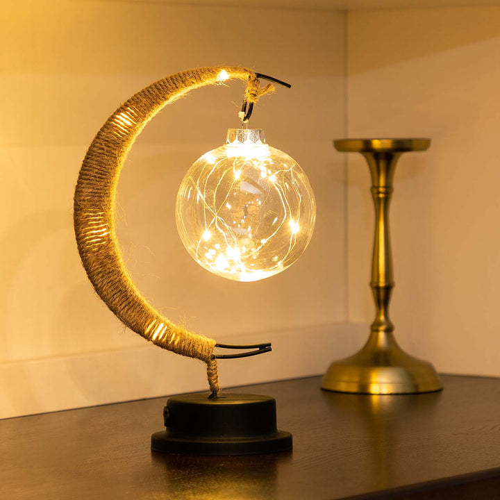 Enchanted Lunar Lamp with Soft LED Light – Magical Decor for Bedroom or Living Room 8