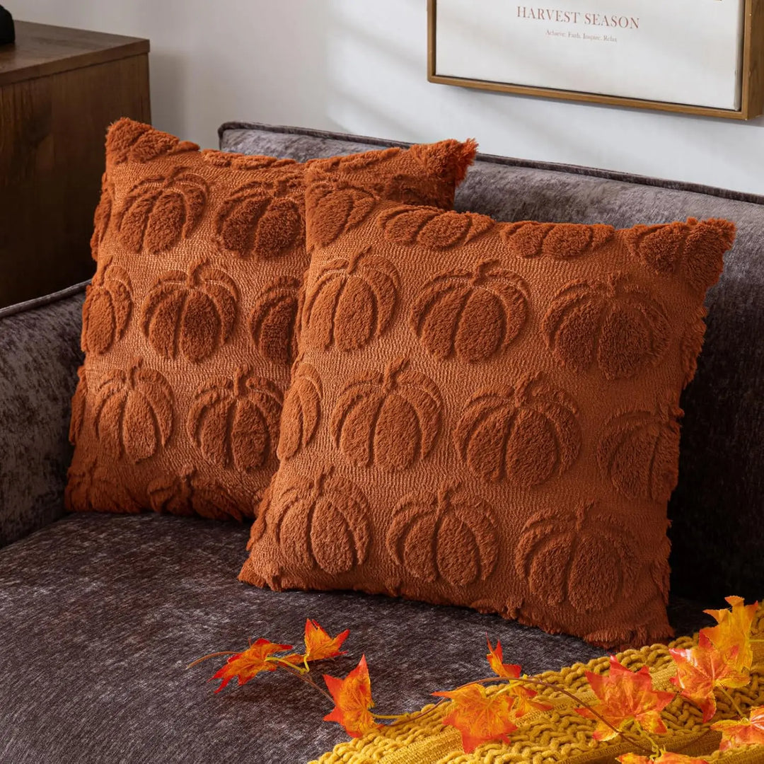 Fall Halloween Throw Pillow Covers – Cozy Decorative Cushions for Home and Patio 0