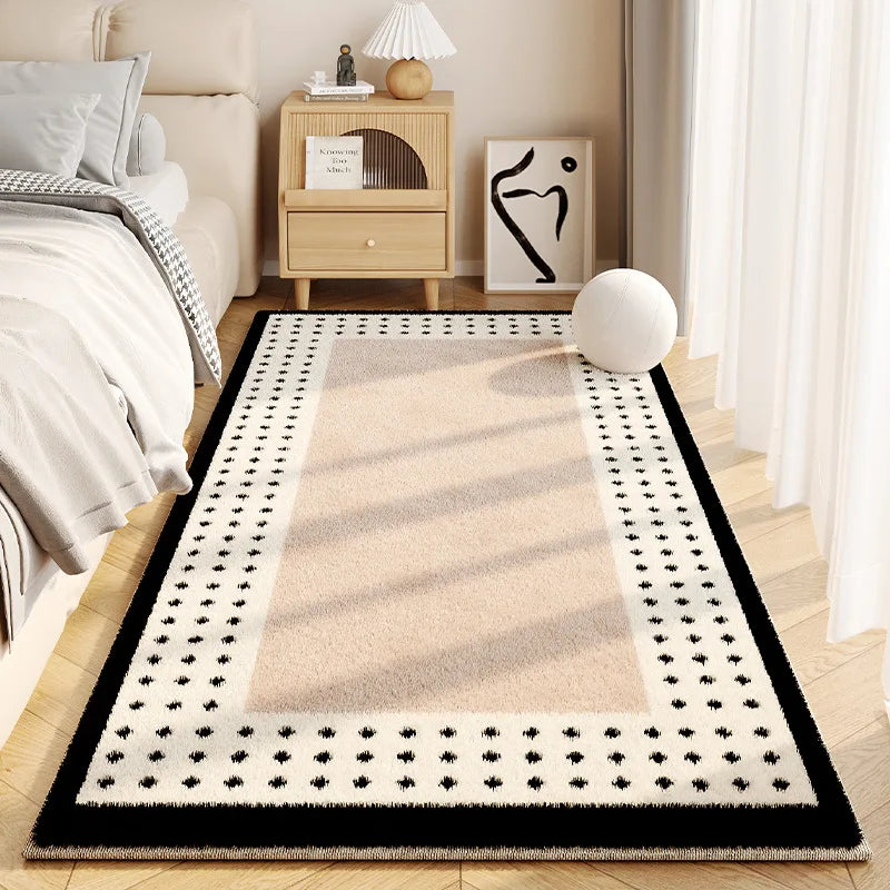 Fluffy Faux Cashmere Area Rug – Cozy Non-Slip Design for Living Room or Bedroom 11