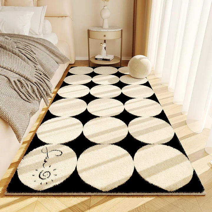 Fluffy Faux Cashmere Area Rug – Cozy Non-Slip Design for Living Room or Bedroom 13