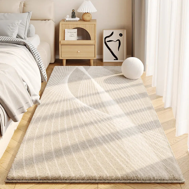 Fluffy Faux Cashmere Area Rug – Cozy Non-Slip Design for Living Room or Bedroom 16