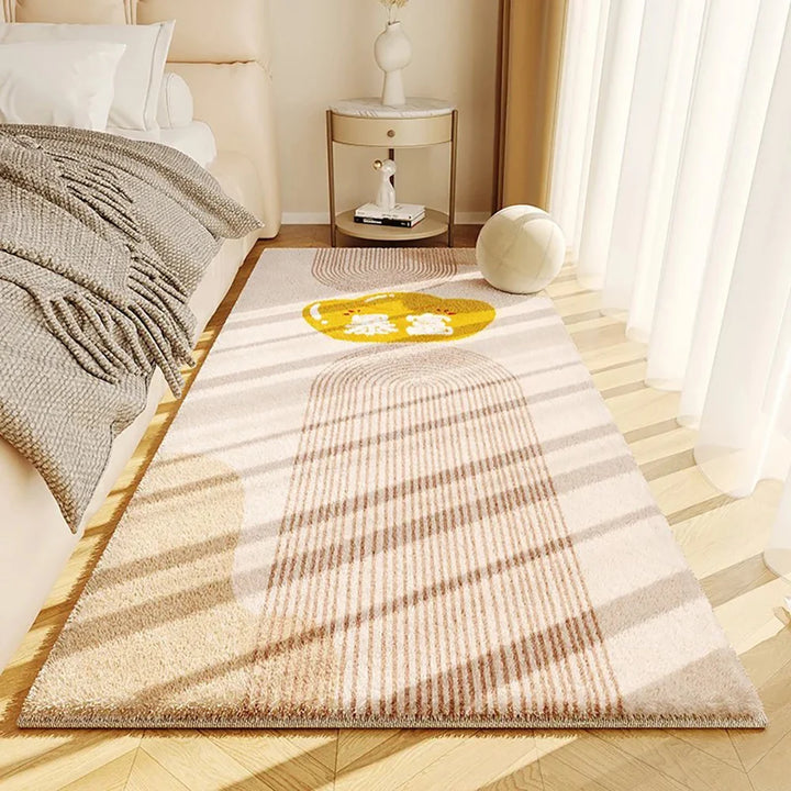 Fluffy Faux Cashmere Area Rug – Cozy Non-Slip Design for Living Room or Bedroom 3