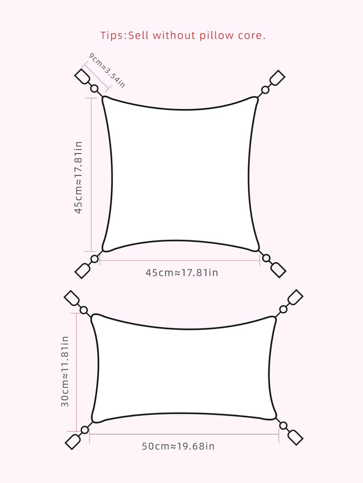 Geometric Bohemian Throw Pillow Cover – Stylish Accent for Couch or Bedroom 2