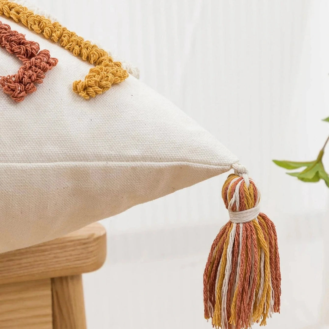 Geometric Bohemian Throw Pillow Cover – Stylish Accent for Couch or Bedroom 5