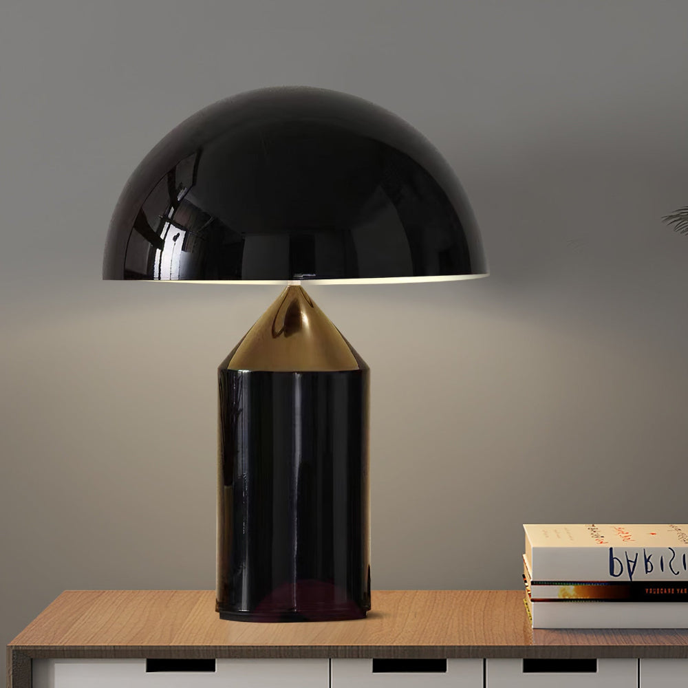 Geometric Table Lamp with Adjustable Brightness – Modern Design for Bedroom or Living Room 0