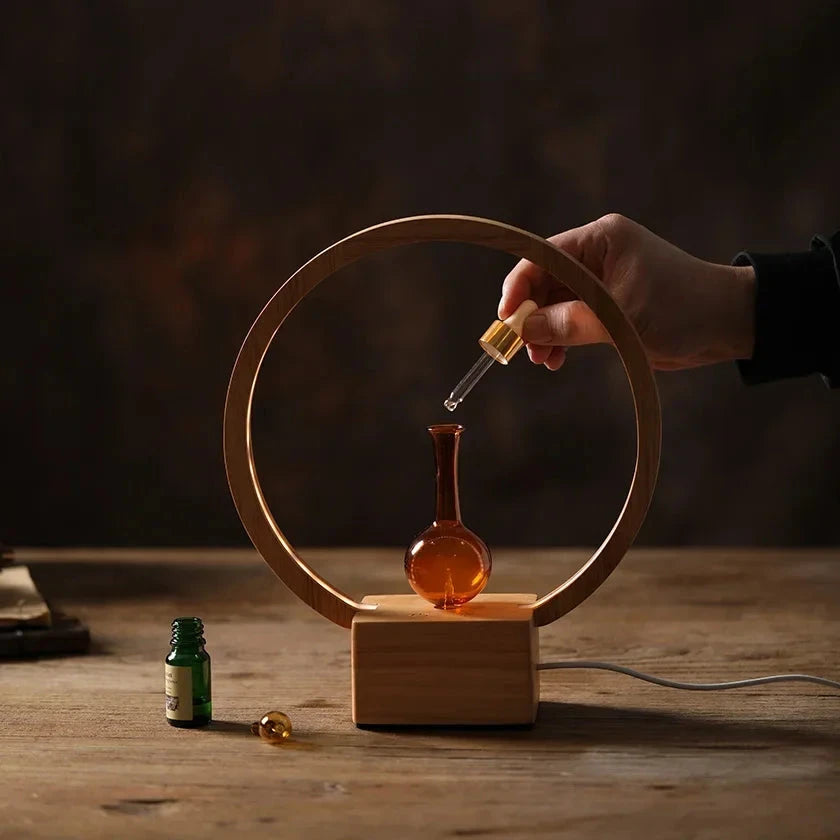 Glass Aroma Diffuser with LED Light – Aromatherapy for Relaxation and Improved Air Quality 1