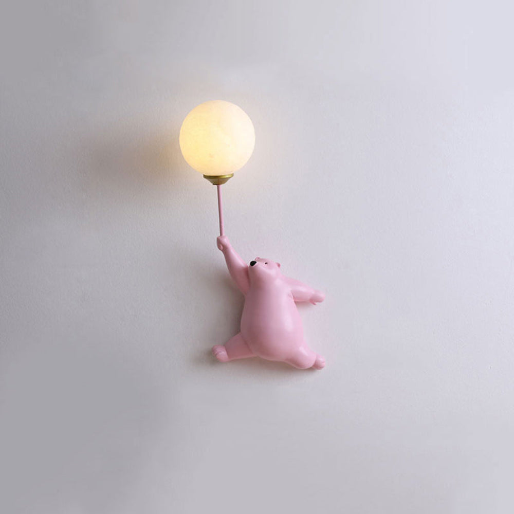 GlowBuddy Bear Balloon Wall Lamp – Whimsical Wall Sconce Lighting for Kids' Rooms 3