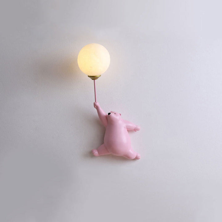 GlowBuddy Bear Balloon Wall Lamp – Whimsical Wall Sconce Lighting for Kids' Rooms 3