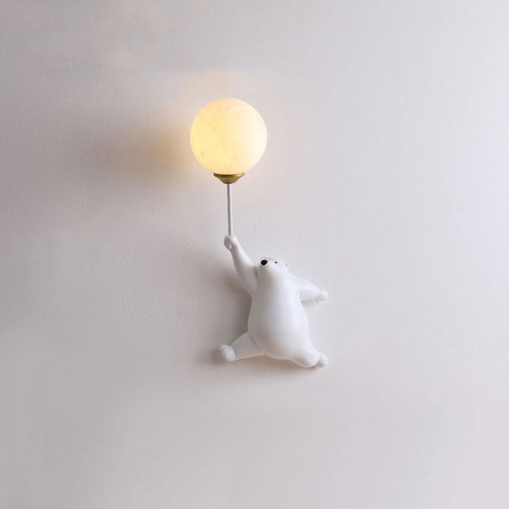 GlowBuddy Bear Balloon Wall Lamp – Whimsical Wall Sconce Lighting for Kids' Rooms 4