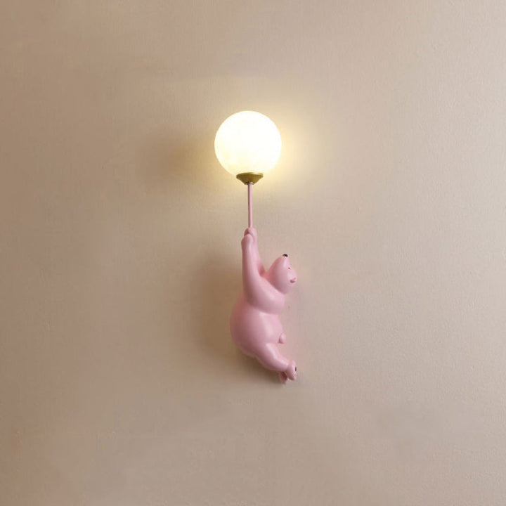 GlowBuddy Bear Balloon Wall Lamp – Whimsical Wall Sconce Lighting for Kids' Rooms 6