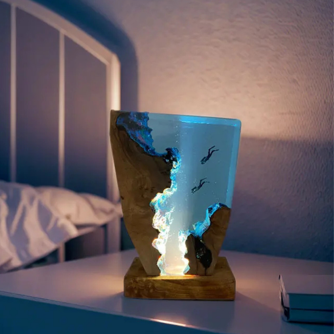 Glow Divers Night Light – Enchanting Ocean-Themed Lighting for Bedroom or Desk 0